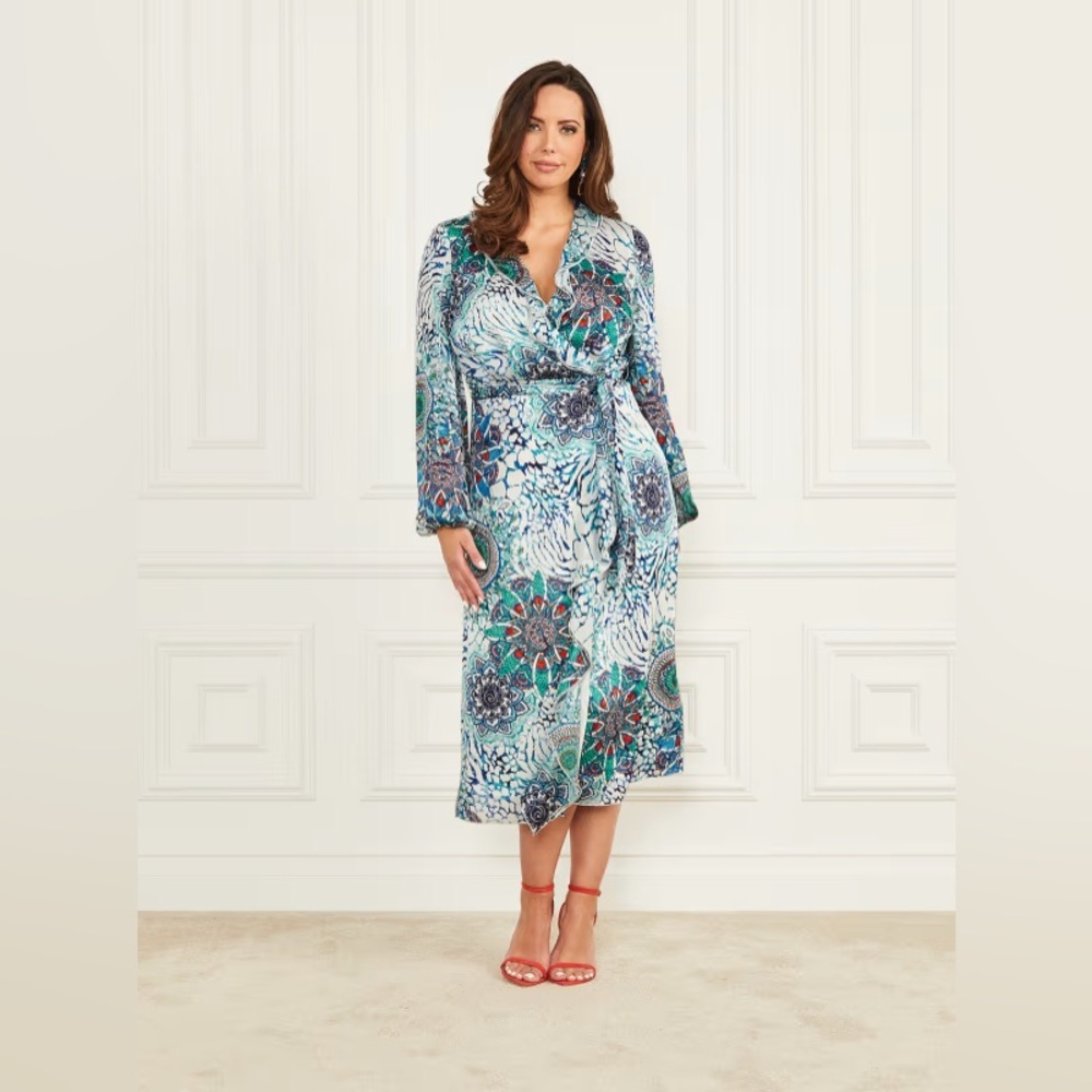 Guess By Marciano Wrap Dress NWT